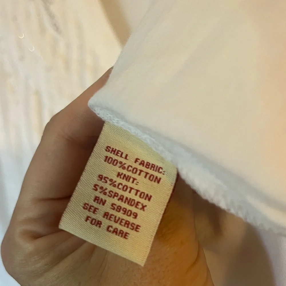 Reba embroidered cut out knit woven tunic small COTTON - Picture 7 of 10